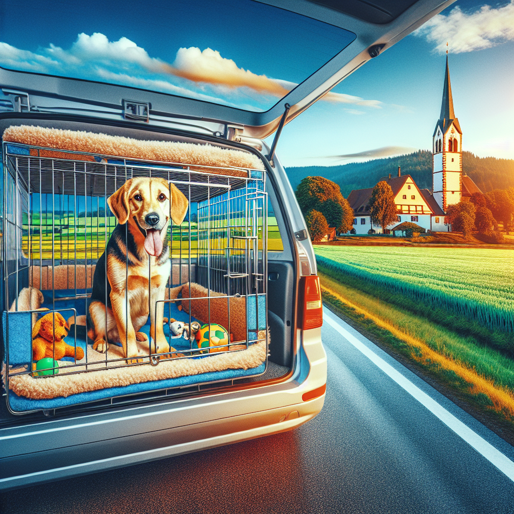 Sådan sikrer du din hunds komfort under transport i Tyskland med det rette hundebur